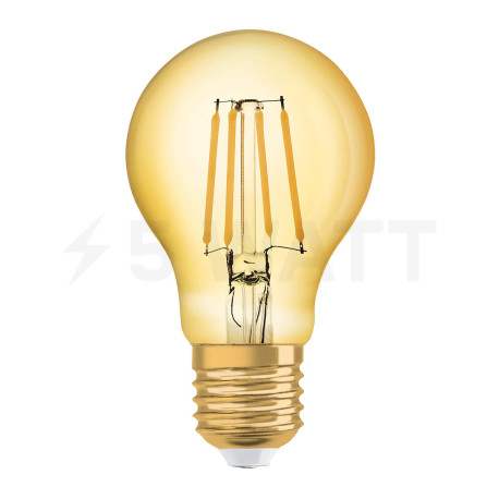 LED лампа OSRAM Vintage 1906 Filament A55 6,5W E27 2400K 230V (4058075293298) - придбати