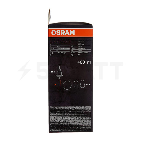 LED лампа OSRAM Vintage 1906 Filament T30 4W E27 2400K 220-240V (4058075808188) - в інтернет-магазині