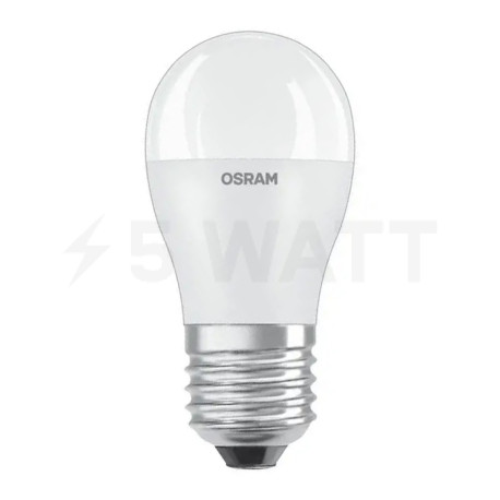 LED лампа OSRAM Value Classic P75 7,5W E27 3000K 220-240V (4058075624191) - придбати