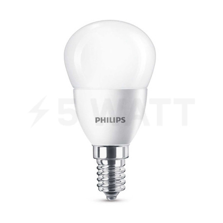LED лампа PHILIPS CorePro LEDluster ND P45 5.5-40W E14 4000K (929001205902) - придбати