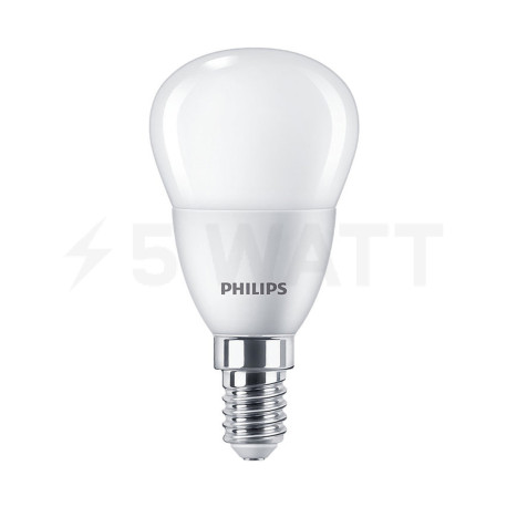 LED лампа PHILIPS ESSLEDLuster P45 6,5W E14 2700K 220-240 (929002274607) - купить