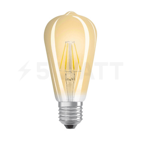 Світлодіодна лампа Biom FL-418 ST-64 8W E27 2350K Amber - придбати