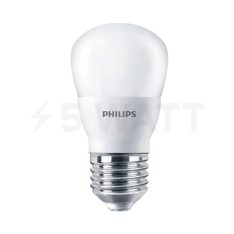 LED лампа PHILIPS LEDBulb P45 4-40W E27 6500K 230V (929001161007) - придбати
