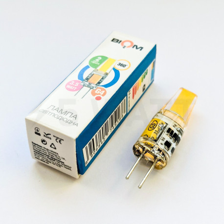 Светодиодная лампа Biom G4 3.5W 1507 4500K AC/DC12 - недорого