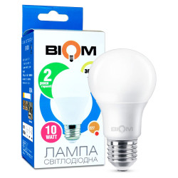 Светодиодная лампа Biom BT-610 A60 10W E27 6400К матовая