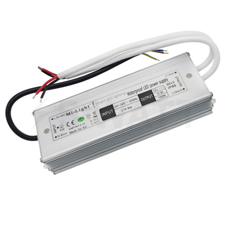 Блок питания Mi-light для LED ленты Slim DC12 150W 200-240V IP66 (MI-12150D1691) - купить