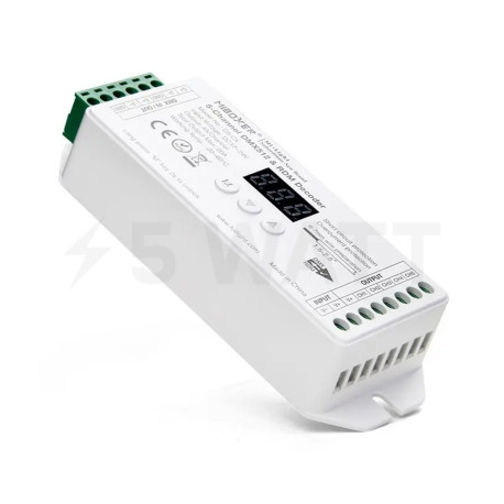 Контролер Mi-light 2700 -6500К (tunable white LED) + RGB, 4A/канал, 5 каналів (D5-CX) - недорого