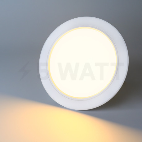 Умный светильник Mi-light врезной, точечный, White, 12Вт, 110-220В, RGB+ CCT, 2700-6500К, RF 2,4 GHz Wi-Fi FUT066 (DL066-W) - магазин светодиодной LED продукции