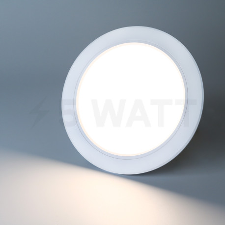 Умный светильник Mi-light врезной, точечный, White, 12Вт, 110-220В, RGB+ CCT, 2700-6500К, RF 2,4 GHz Wi-Fi FUT066 (DL066-W) - 5watt.ua