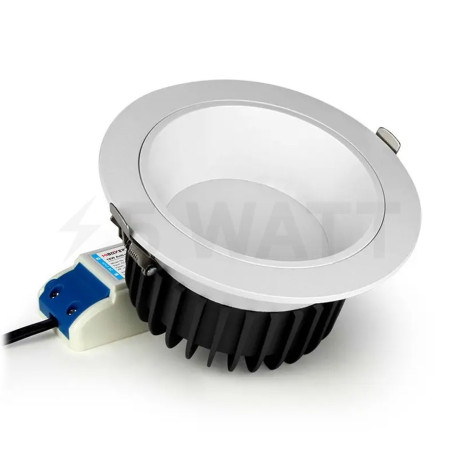 Розумний світильник Mi-light стельовий, врізний, точковий 18Вт, 110-220В, RGB+2700-6500К, RF 2,4 GHz Wi-Fi FUT072 (DL072) - недорого
