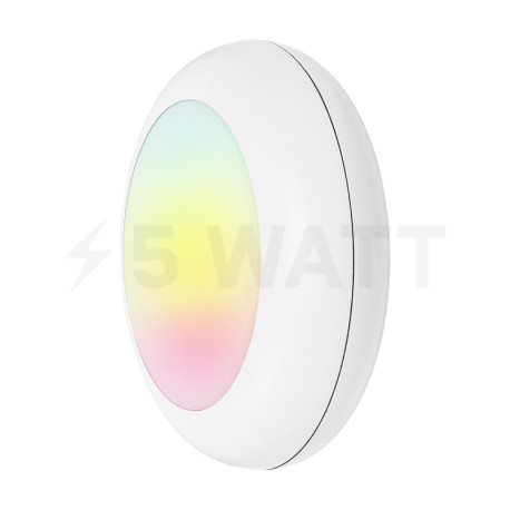 Нічник LEDVANCE Dot-It Nursery RGB touch click 0,2 Вт білий (4058075575615) - придбати