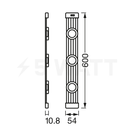 Светильник LEDVANCE Linear LED Magnet 3 spot sensor 4000К NIGHTLUX MULTI Power 9,5 Вт белый (4058075575677) - дешево