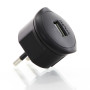 Адаптер Legrand с USB зарядкой черный (50681) - 5watt.ua