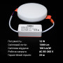 Світильник світлодіодний Biom UNI-2-R12W-5 12Вт круглий 5000К - недорого