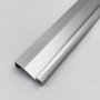Профиль алюминиевый BIOM PLP-501 50х14.8 плинтус анодированый, (палка 2м), м - недорого