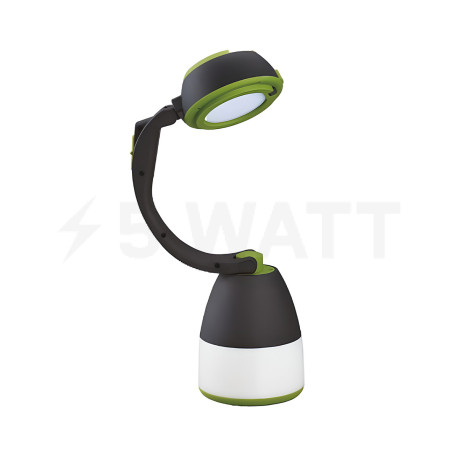 LED светильник Electro House настольный многофункциональный зелёный+чёрный (EH-LMT-06) - купить