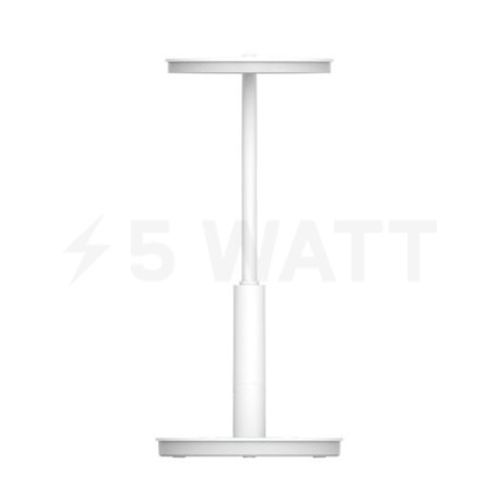 Лампа настільна MAXUS DL 10W 4100К Rainbow LED indicator WHITE (1-MDL-10W-WH) - магазин світлодіодної LED продукції