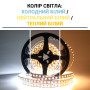 Світлодіодна стрічка OEM ST-12-2835-120-DCCT-20 3CCT, негерметична, 1м - в Україні