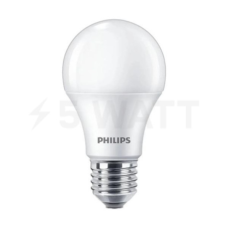 Світлодіодна лампа PHILIPS Ecohome LED Bulb 7W 540Lm E27 865 A60 RCA (929002298817) - придбати