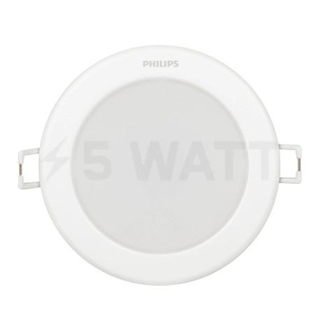 Стельовий світильник PHILIPS Essential SmartBright LED Downlight 220V 6W 4000K 600Lm IP20 білий (929002671602) - в інтернет-магазині