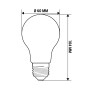 LED лампа PHILIPS LEDClassic A60 6-70W E27 2700K CL ND Filament(929001237208) - 5watt.ua