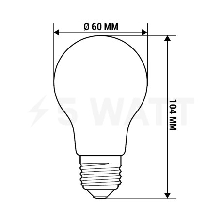 LED лампа PHILIPS LEDClassic A60 6-70W E27 2700K CL ND Filament(929001237208) - 5watt.ua