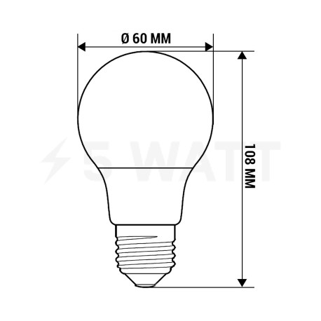 Светодиодная лампа PHILIPS Ecohome LED Bulb 11W E27 840 A60 RCA (929002299317) - 5watt.ua