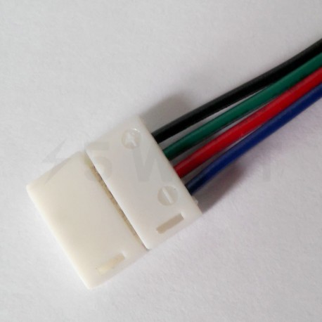 Конектор для світлодіодних стрічок OEM №8 10mm RGB joint wire (провід-зажим) - недорого