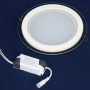 Світильник світлодіодний Biom GL-R18 W 18Вт круглий білий