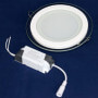Світильник світлодіодний Biom GL-R12 WW 12Вт круглий теплий білий - недорого