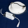 Світильник світлодіодний Biom GL-R12 WW 12Вт круглий теплий білий