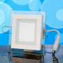 Світильник світлодіодний Biom GL-S6 W 6Вт квадратний білий - в Україні
