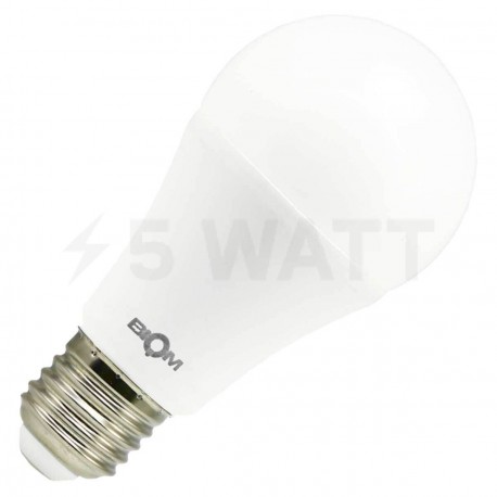 Светодиодная лампа Biom BB-421 A60 12W E27 3000К матовая - купить